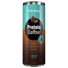 Baltyminė kava Body Attack Protein Coffee Latte 12 × 250 ml