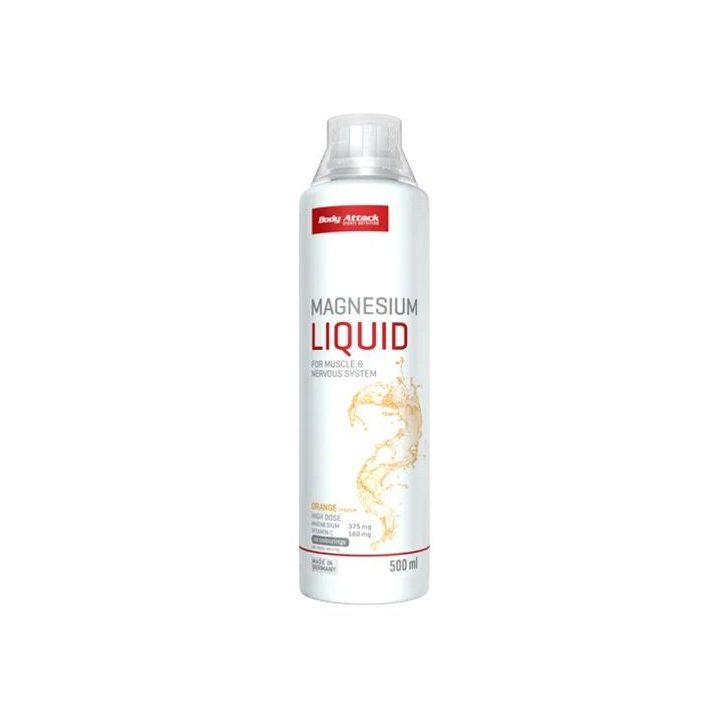 Skystas magnis Body Attack Magnesium Liquid Orange 500 ml