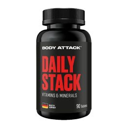 Maisto papildas tabletėmis Body Attack Daily Stack 90 tablečių