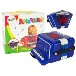 Mėlynas vaikiškas akordeonas Lean Toys