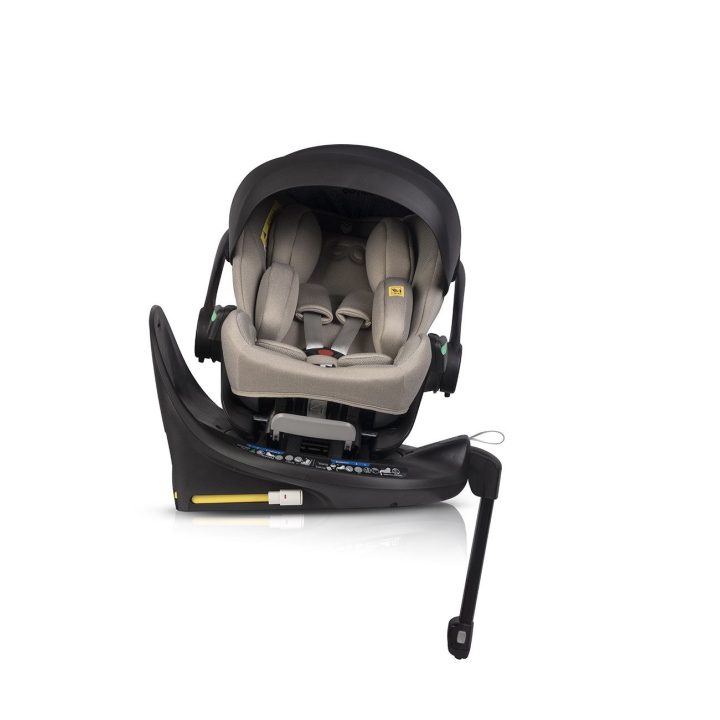 EASY GO 2 viename automobilinių kėdučių rinkinys BUZ XTD PRO ir BUZ PRO BODY, taupe