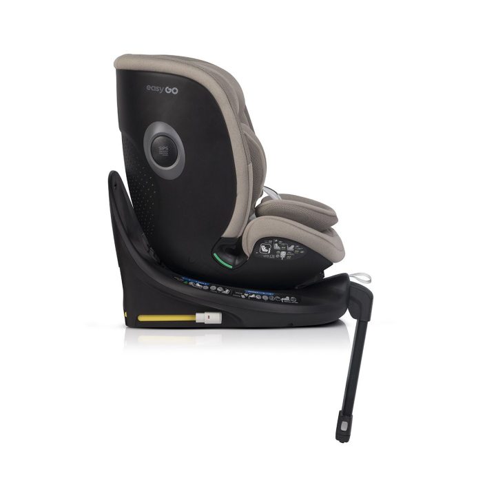 EASY GO 2 viename automobilinių kėdučių rinkinys BUZ XTD PRO ir BUZ PRO BODY, taupe