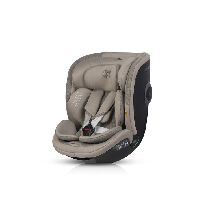 EASY GO 2 viename automobilinių kėdučių rinkinys BUZ XTD PRO ir BUZ PRO BODY, taupe