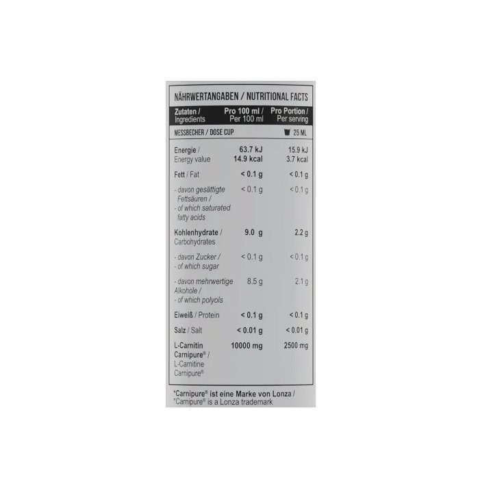 L-karnitino skystis MST Carnipure® 50 000, 500 ml