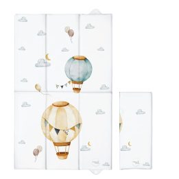 Didelis sulankstomas vystymo kilimėlis 50x80 Basic Balloons
