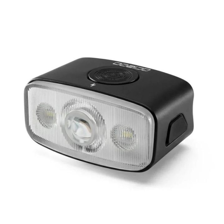 Priekinė dviračio lempa Rockbros 1200 lm USB‑C juoda