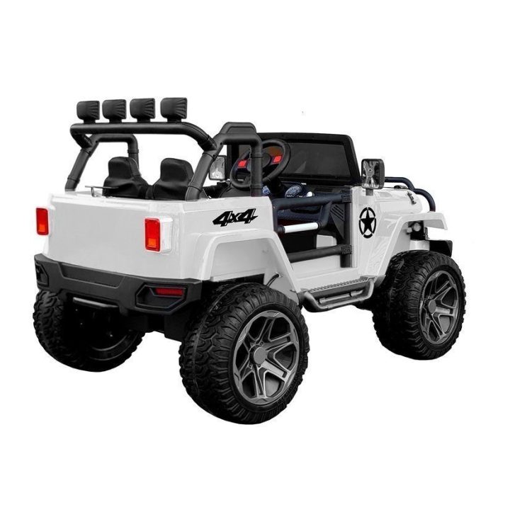 Baltas akumuliatorinis automobilis WXE-1688 4x4