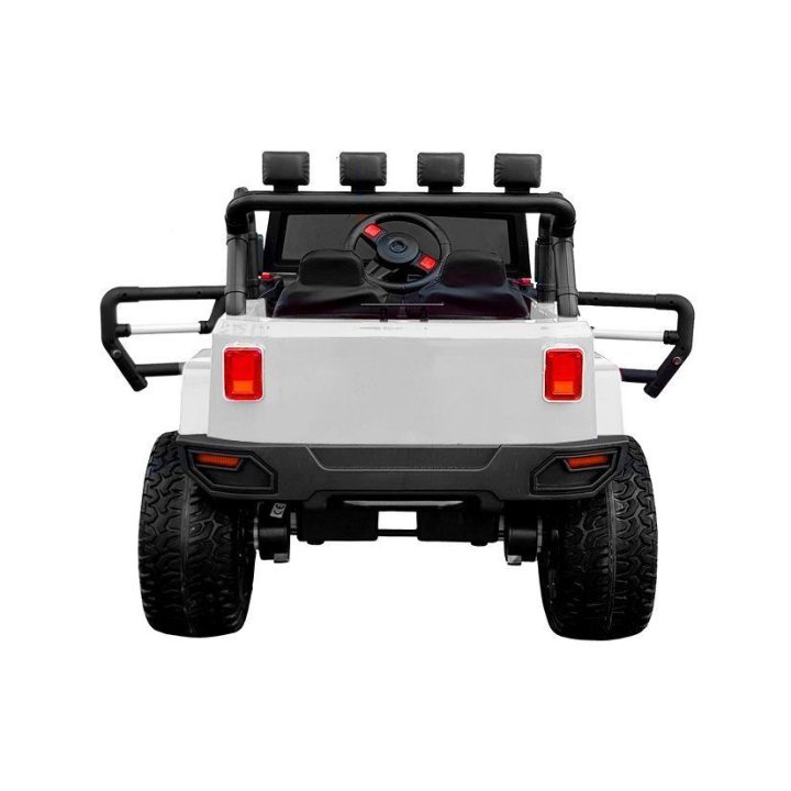 Baltas akumuliatorinis automobilis WXE-1688 4x4