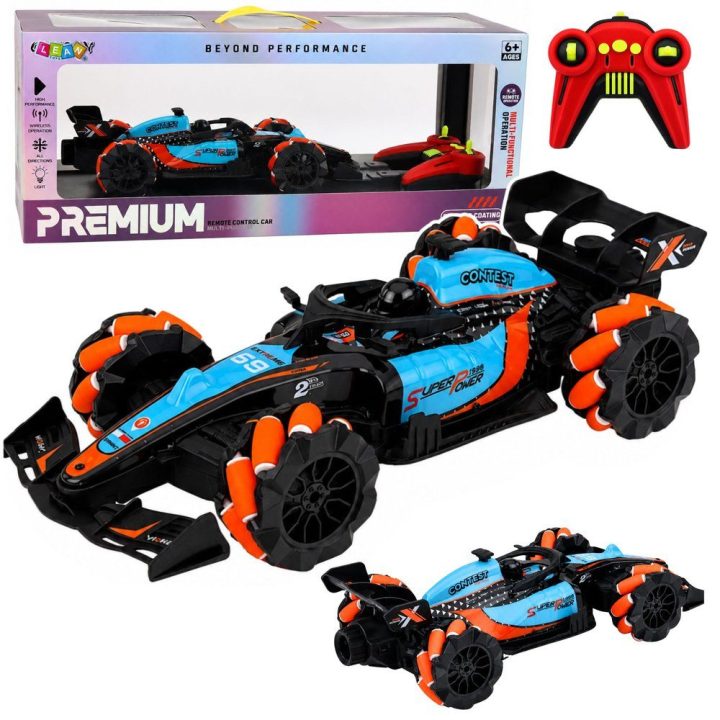 Nuotoliniu būdu valdomas sportinis drift automobilis su šviesomis ir garsais, 1:14