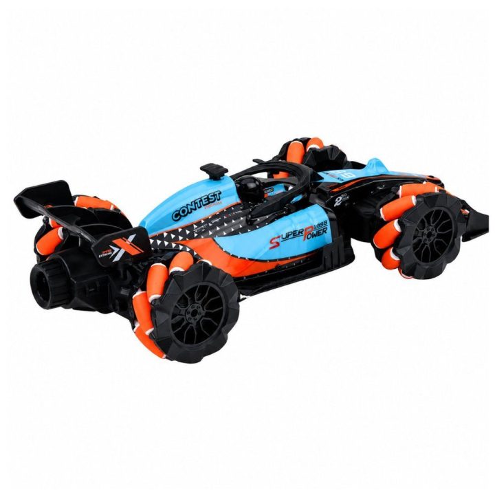 Nuotoliniu būdu valdomas sportinis drift automobilis su šviesomis ir garsais, 1:14