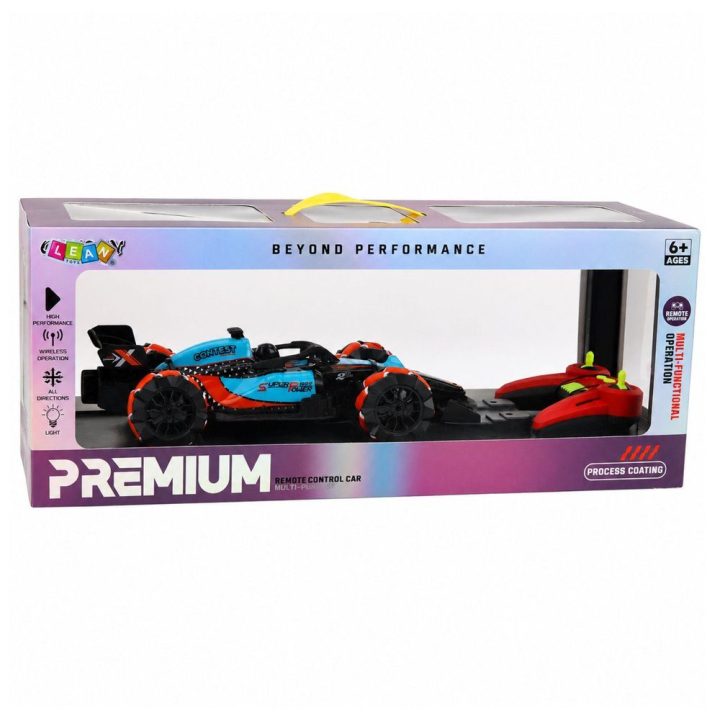 Nuotoliniu būdu valdomas sportinis drift automobilis su šviesomis ir garsais, 1:14
