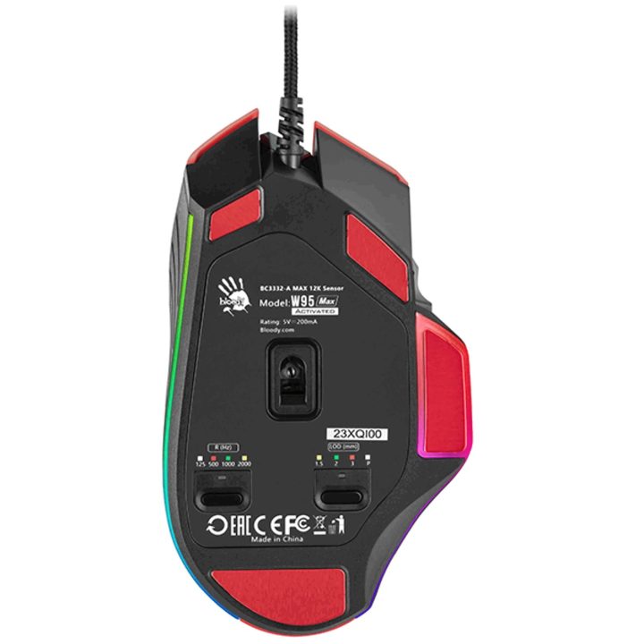 A4Tech Bloody W95MAX USB žaidimų pelė, 12000 DPI