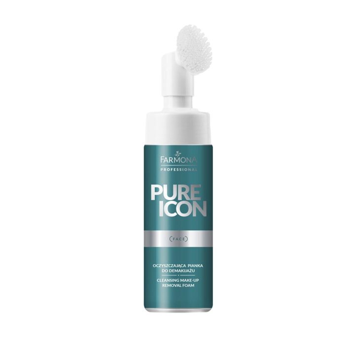 Farmona Pure Icon makiažo šalinimo putos su silikoniniu šepetėliu 150 ml