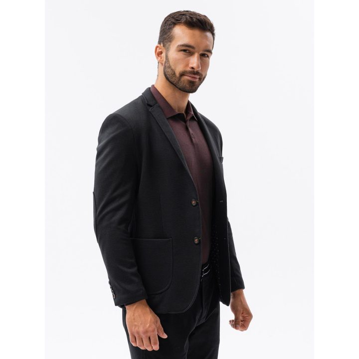 Vyriškas juodas elegantiškas švarkas