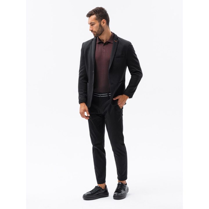 Vyriškas juodas elegantiškas švarkas