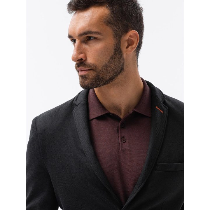 Vyriškas juodas elegantiškas švarkas