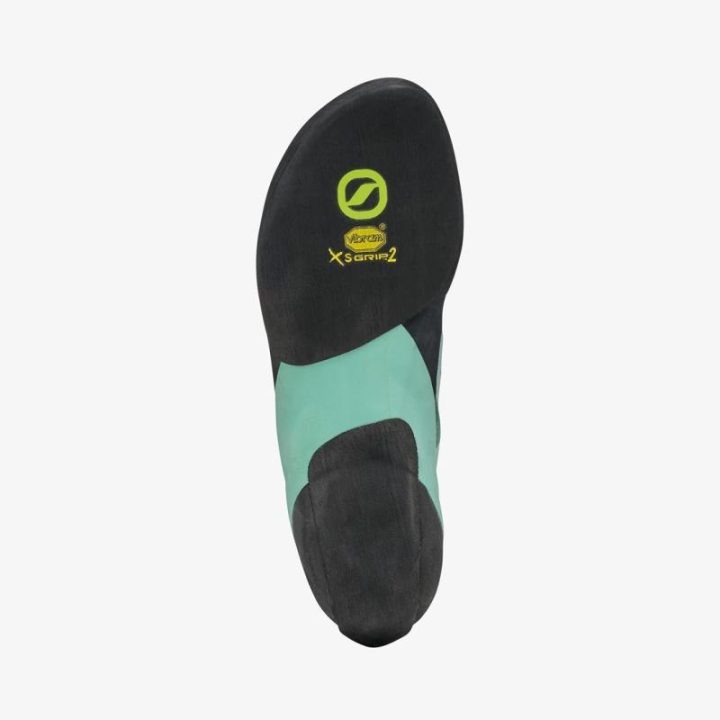 Laipiojimo bateliai Scarpa Instinct VS, juodi ir žalsvi