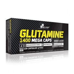 L-glutamino kapsulės Olimp L-Glutamine Mega Caps 120 kapsulių