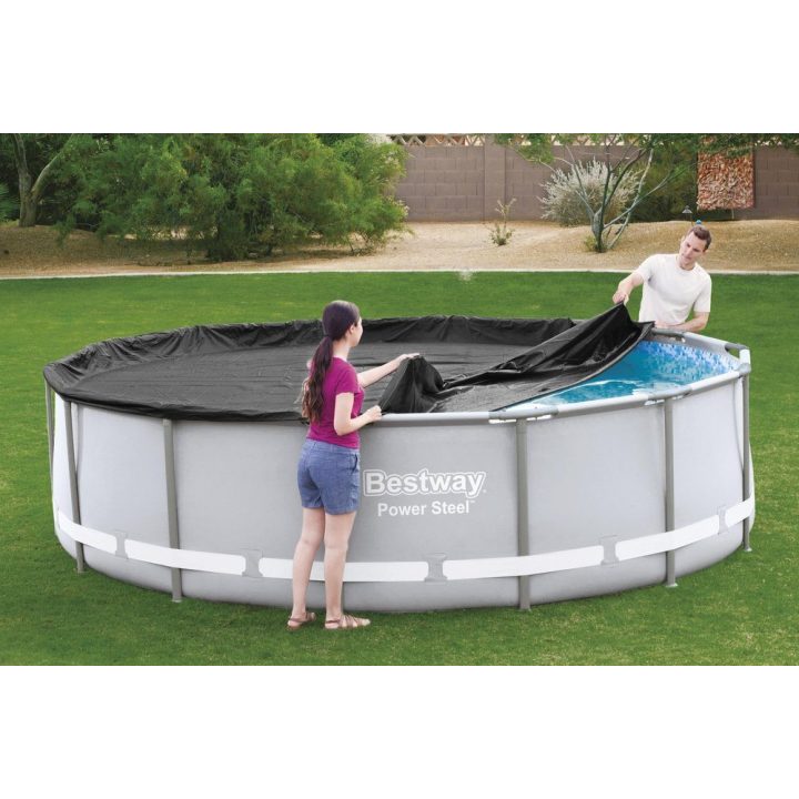 Bestway apvalus baseino uždangalas 427 cm Frame Pool