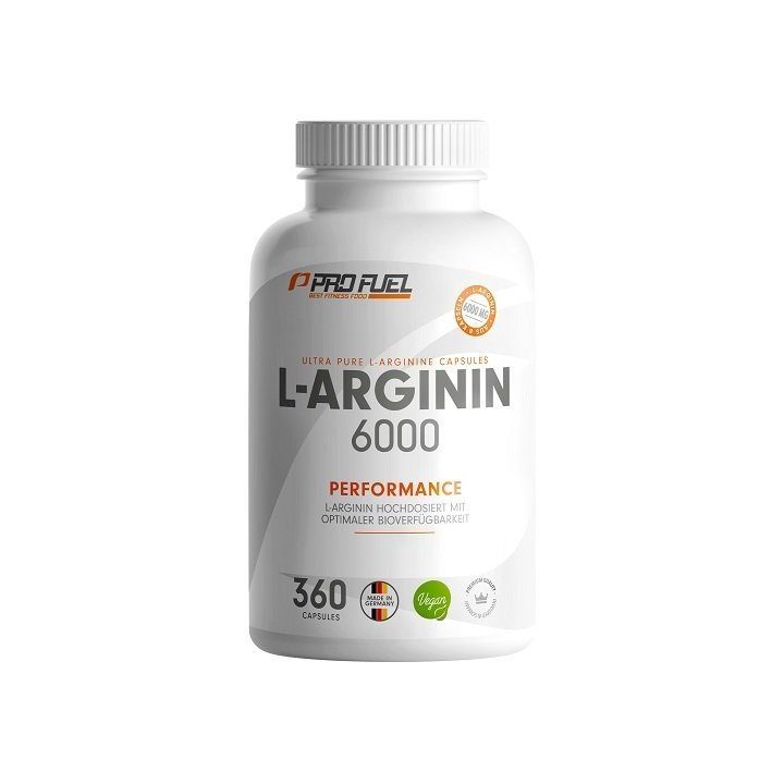 L-arginino kapsulės ProFuel L-Arginin 6000, 360 kapsulių