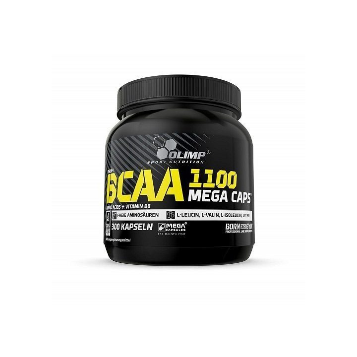 BCAA amino rūgštys Olimp Mega Caps 300 kapsulių