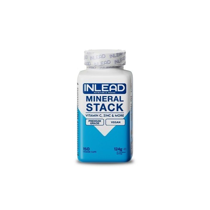 Mineralų ir vitaminų kapsulės INLEAD Mineral Stack 150 kapsulių