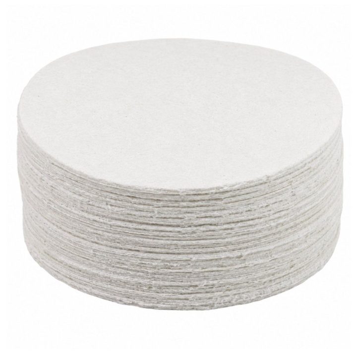 3D dažymo popieriaus diskai iš medienos celiuliozės, 20 vnt., 6 cm