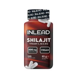 Shilajit kapsulės INLEAD 500 mg, 120 kapsulių