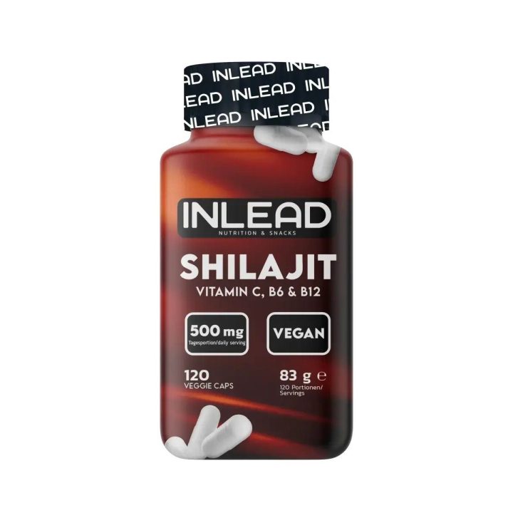 Shilajit kapsulės INLEAD 500 mg, 120 kapsulių