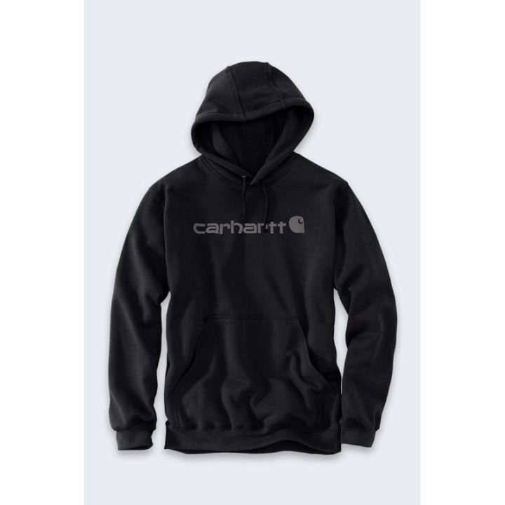Carhartt džemperis su gobtuvu, juodas