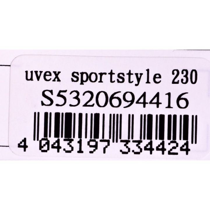 UVEX Sportstyle 230 akiniai, mėlyni matiniai