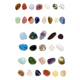 Mokslinis natūralių akmenų ir mineralų rinkinys, 36 vnt.