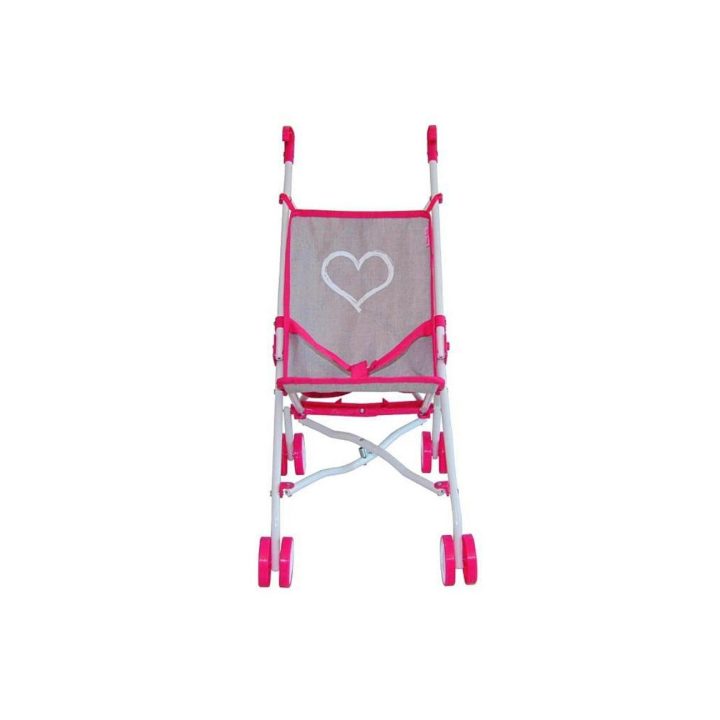 Lėlių vežimėlis Julia Prestige Pink