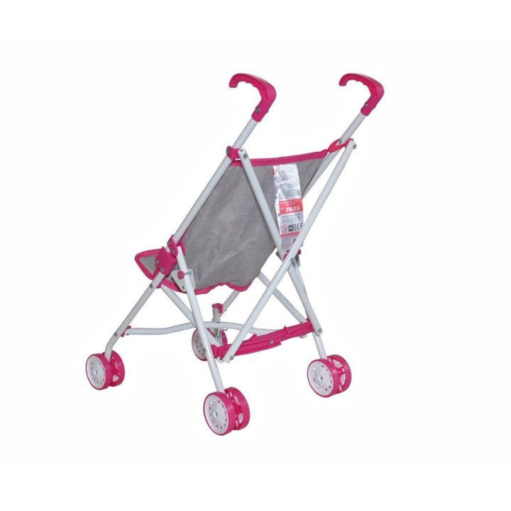 Lėlių vežimėlis Julia Prestige Pink