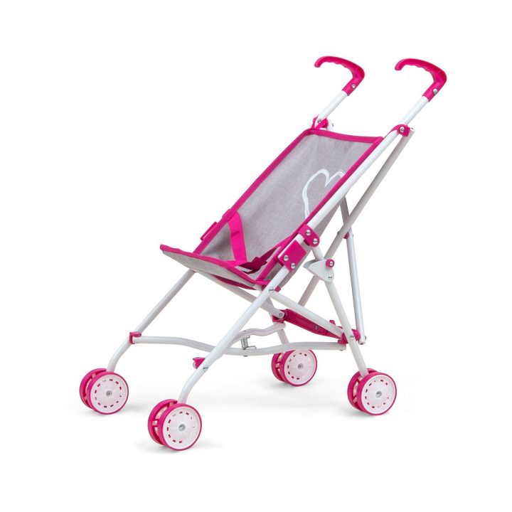 Lėlių vežimėlis Julia Prestige Pink