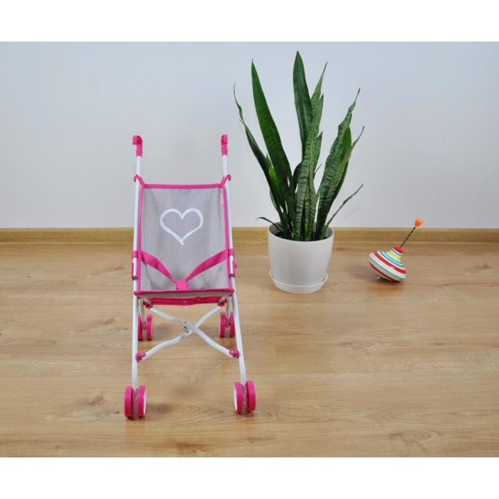 Lėlių vežimėlis Julia Prestige Pink