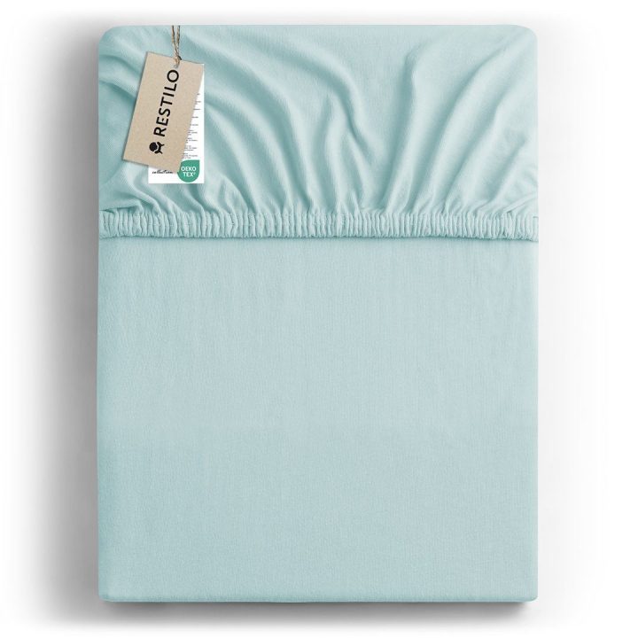 Paklodė su guma mėlyna 160–180x200+30