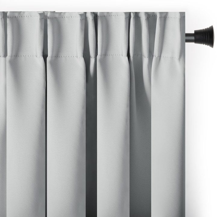 Užuolaida blackout 140×245 cm šviesiai pilka CURT