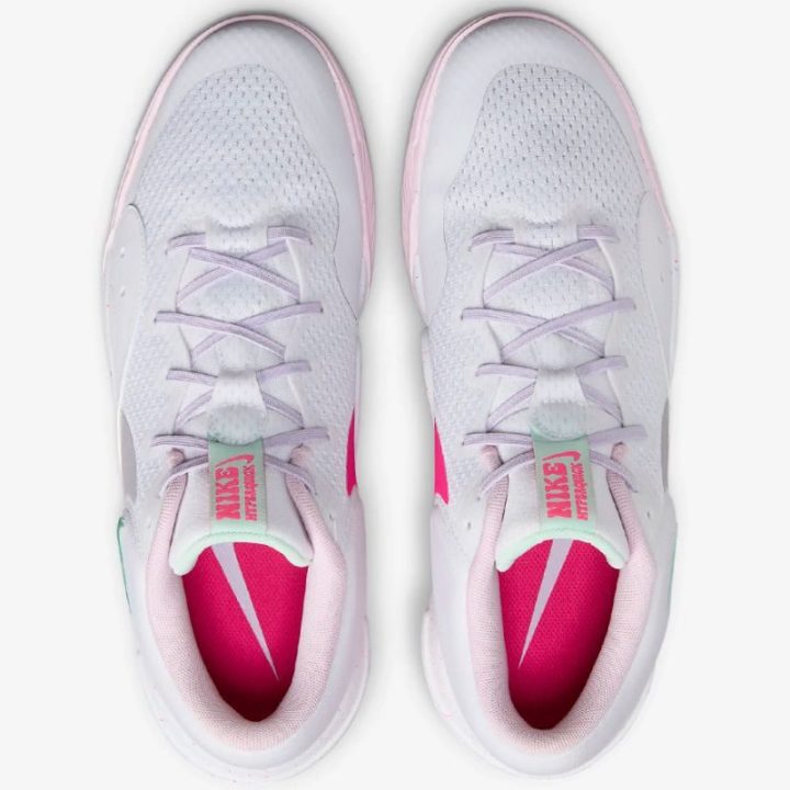 Vaikiški sportiniai bateliai Nike HyperQuick SE Jr, balti ir rožiniai