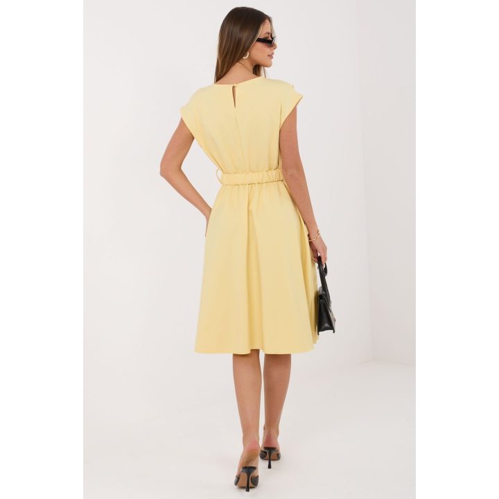 Midi ilgio suknelė Italy Moda su diržu