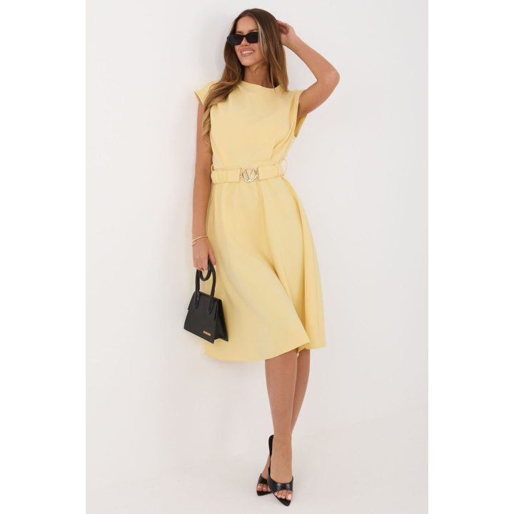 Midi ilgio suknelė Italy Moda su diržu