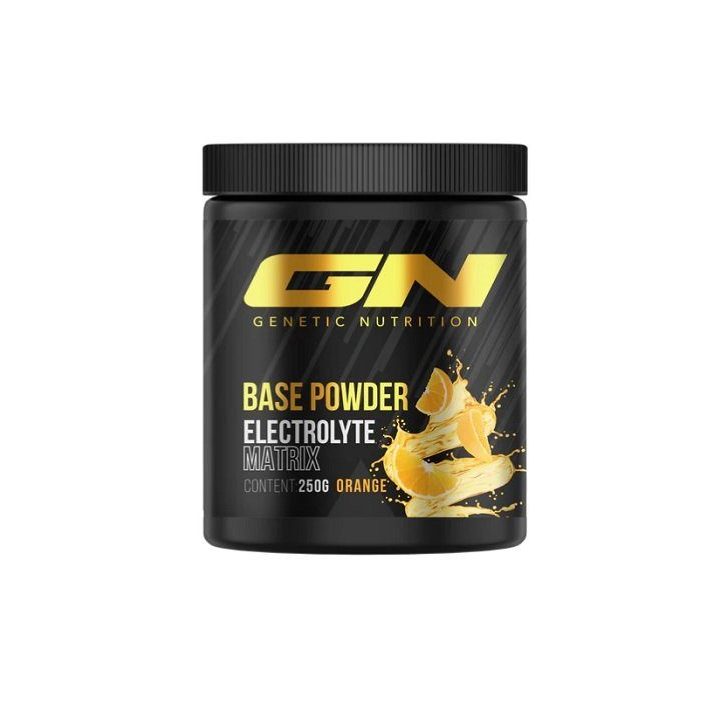 Elektrolitų milteliai GN Base Powder 250 g, apelsinų skonio