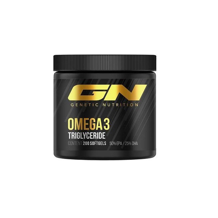Omega-3 žuvų taukų minkštos kapsulės GN Triglyceride Sport Edition 200 vnt.
