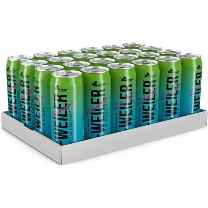 Energinis gėrimas Olimp R-Weiler Focus Drink Zero 24 × 330 ml