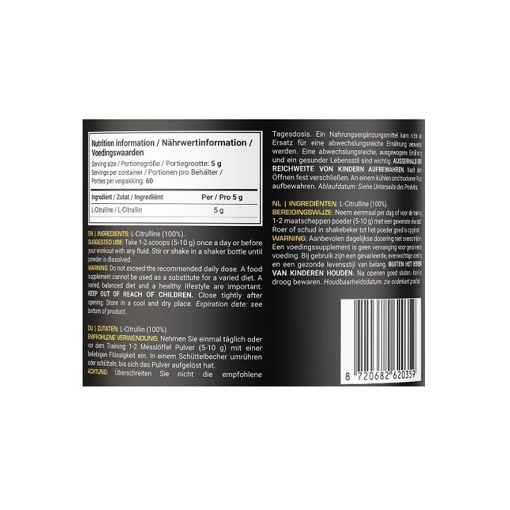 L-citrulino milteliai Dedicated 300 g