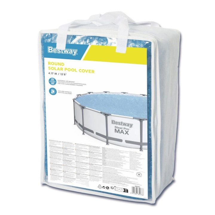 Bestway 427 cm apvalus saulės baseino uždangalas 58252