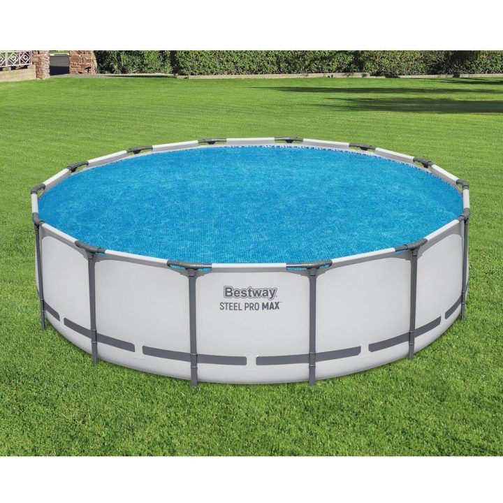 Bestway 427 cm apvalus saulės baseino uždangalas 58252