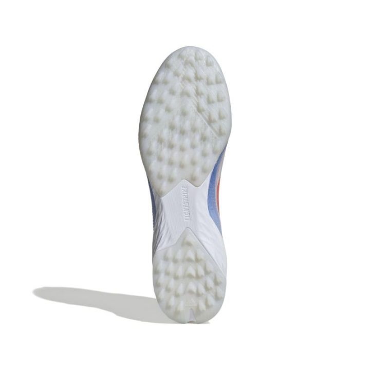 Sportbačiai adidas F50 Pro TF, balti su raudonomis detalėmis