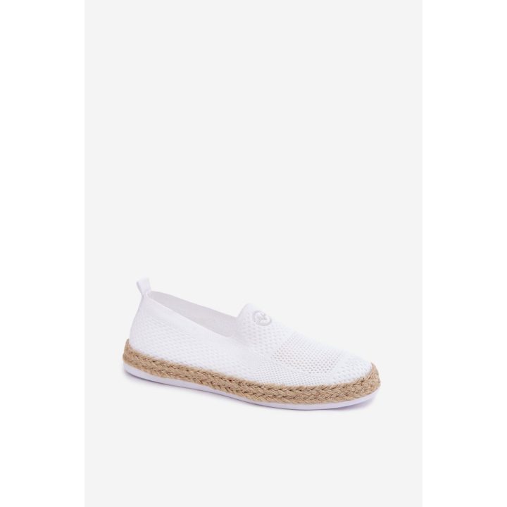 Moteriškos espadrilės Vinceza, baltos