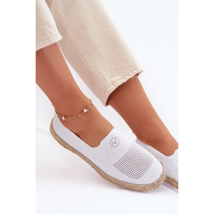 Moteriškos espadrilės Vinceza, baltos